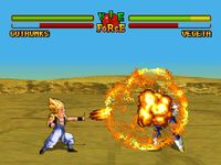 Dragon Ball Z - Ultimate Battle 22, capture d'écran